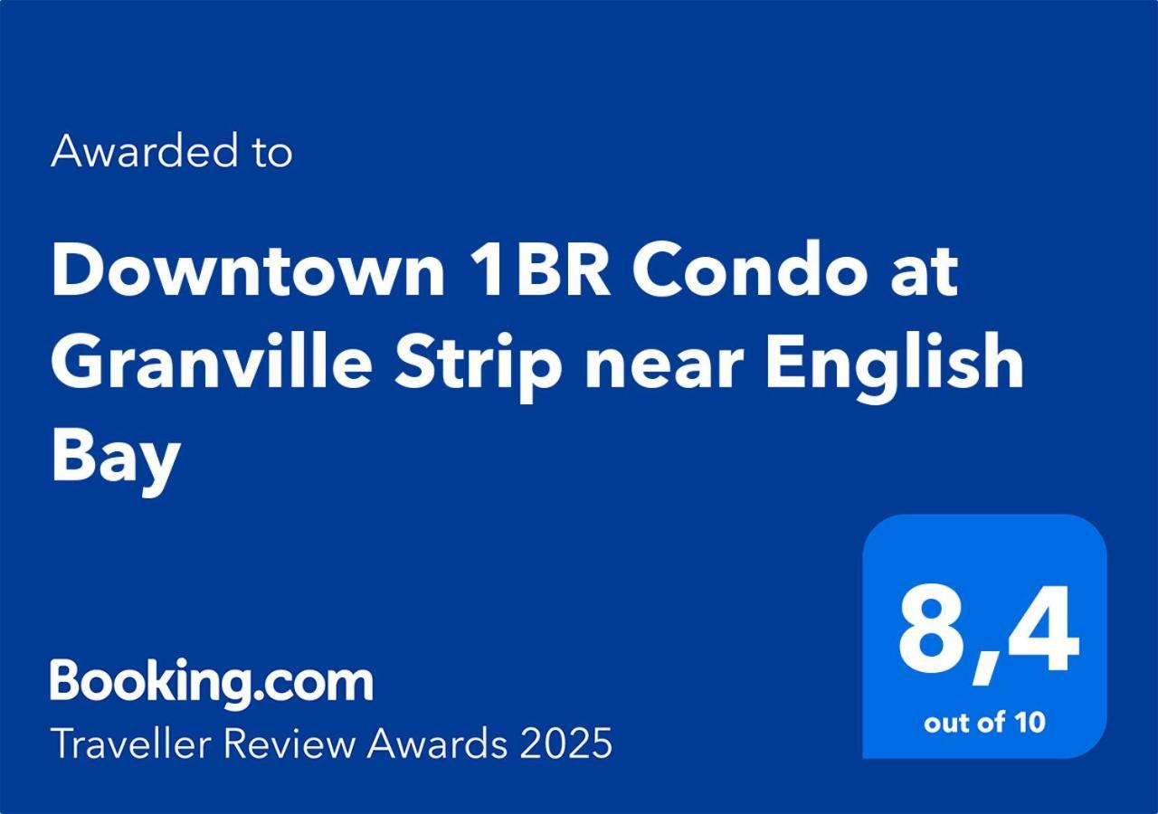 Downtown 1Br Condo At Granville Strip Near English Bay Vancouver Exterior foto